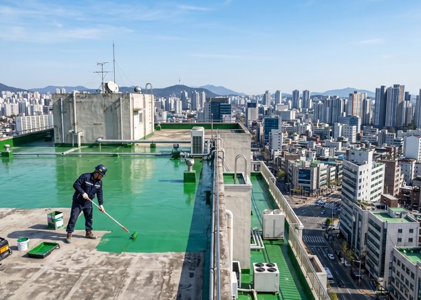 진도군 옥상방수 전문 시공 | 누수 보수